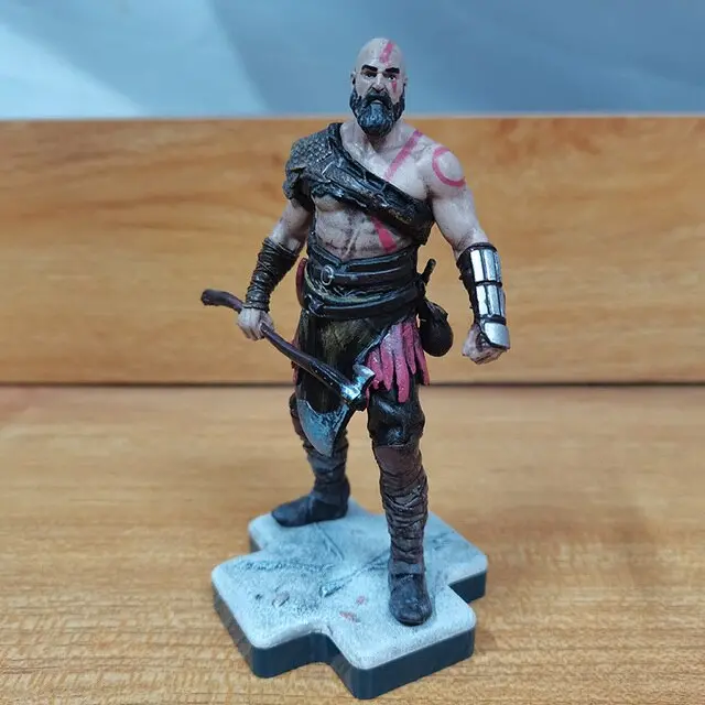 Figurinha De Ação Kratos - God Of War 1