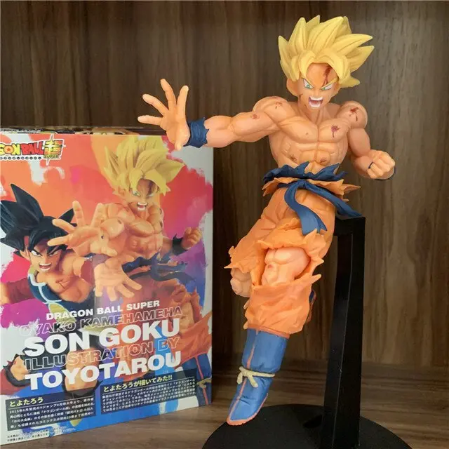 Figura De Ação Son Goku Angry Kamehameha - Dragon Ball 1