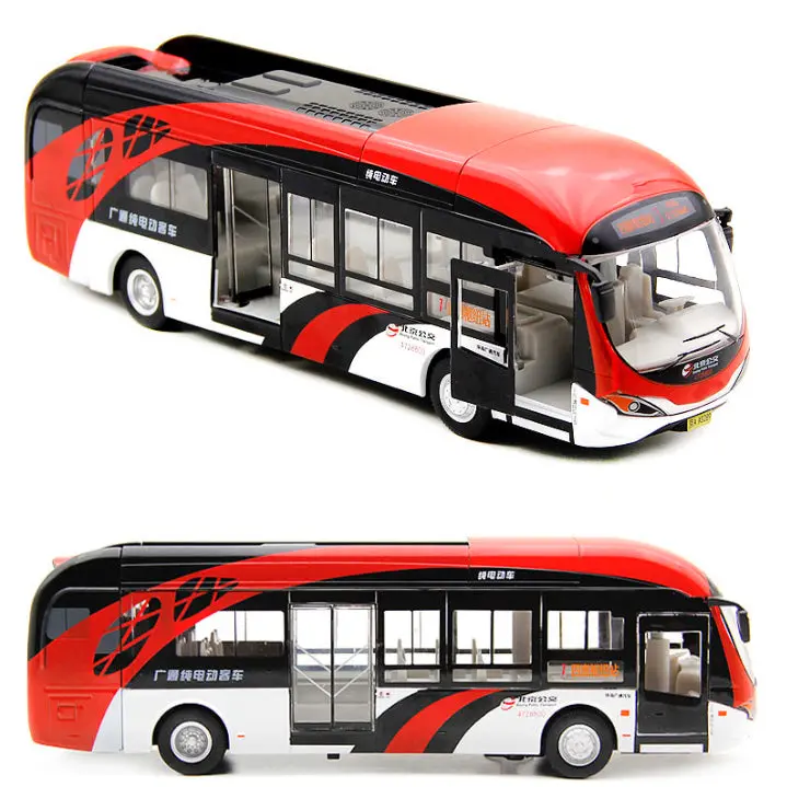 Carro Colecionável Beijing 2021 Bus Escala 1:32 1