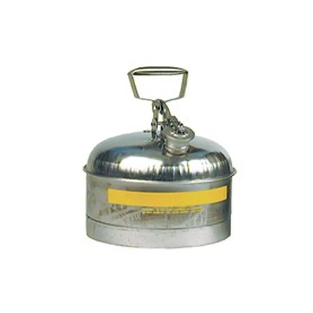 Type I Safety Can 2.5 Gal. Stainless Steel 1