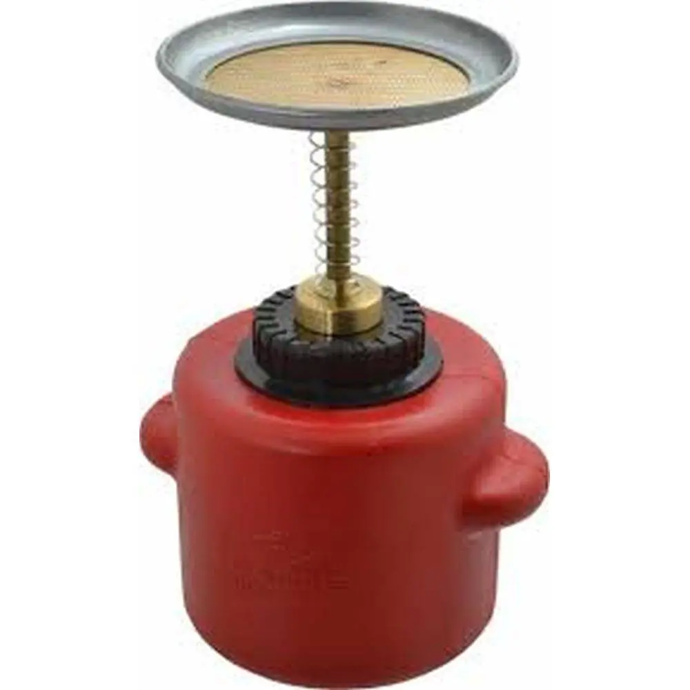 Plunger Can 1 Qt. Poly Red 1