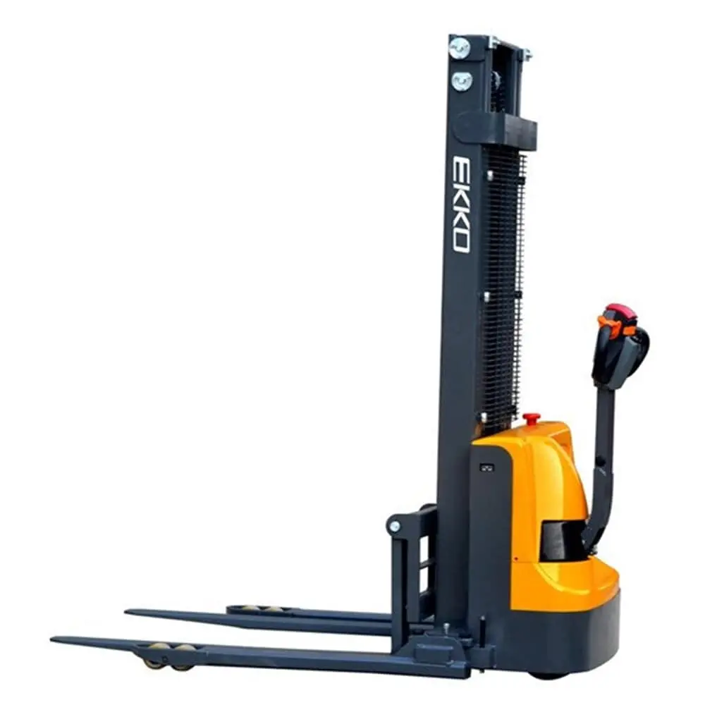Ekko Eb12e Electric Straddle Stacker - 119-138" Height 2