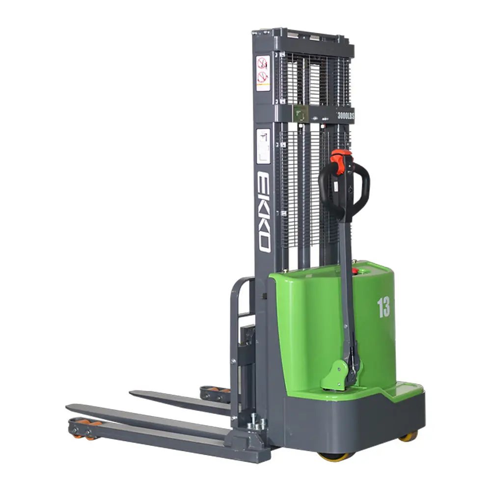 Ekko Eb13c-Li Lithium Straddle Stacker 2800 Lb Cap. 1