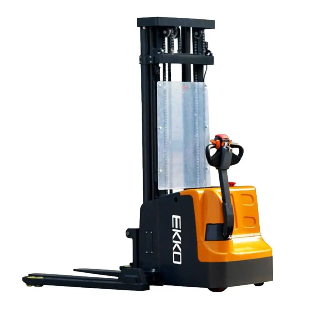 Ekko Eb20e Electric Straddle Stacker - 138/177" Height 1