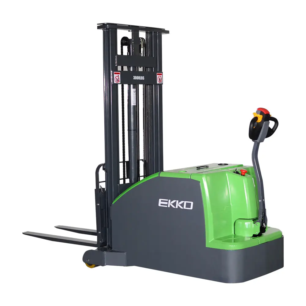 Ekko Ek14c-130Li Lithium Counterbalanced Walkie Stacker - 3000 Lbs Capacity 1
