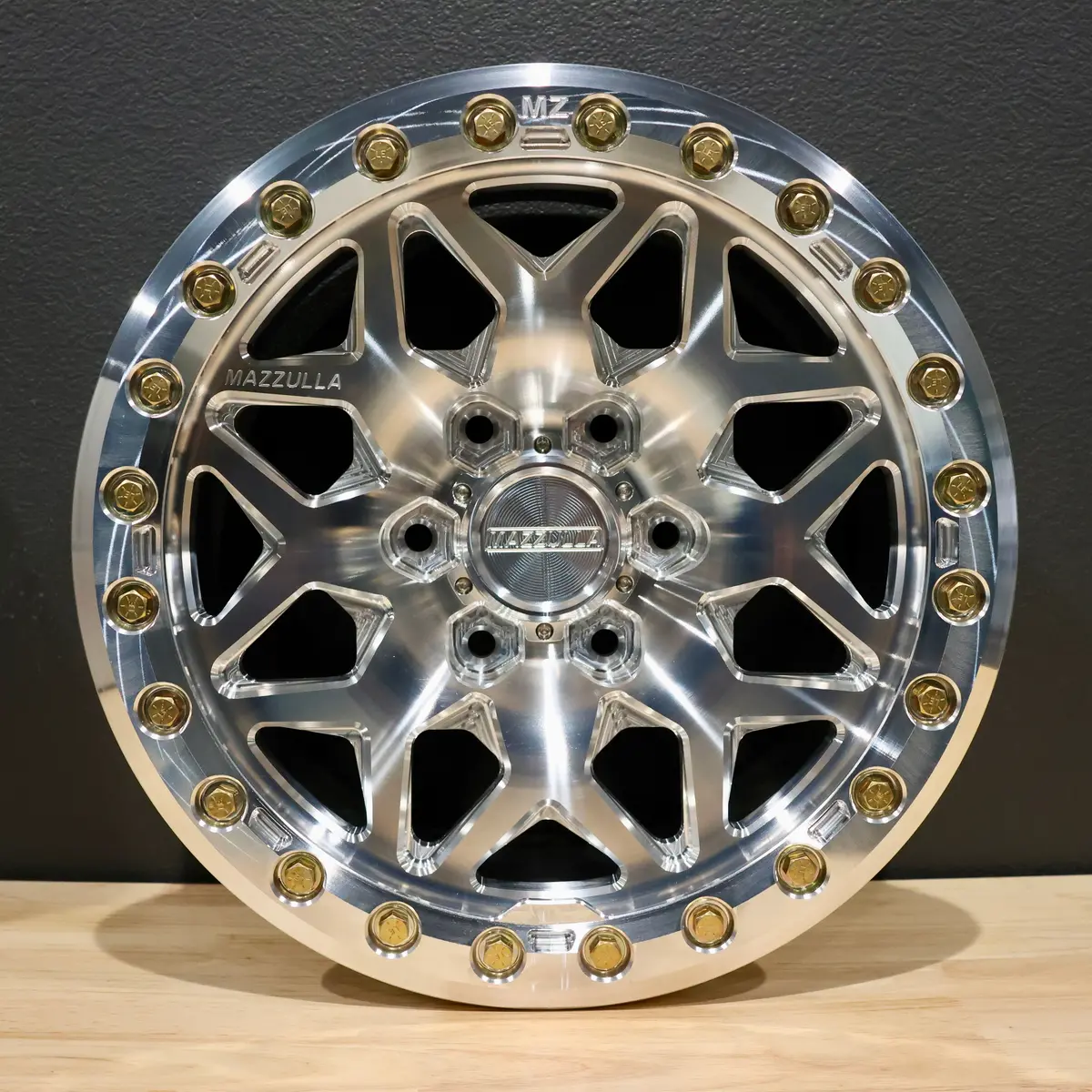 Enzo / 17 X 8 Forged Wheel / 5 X 5 Lug / 0Mm Offset / Simulated Beadlock 1