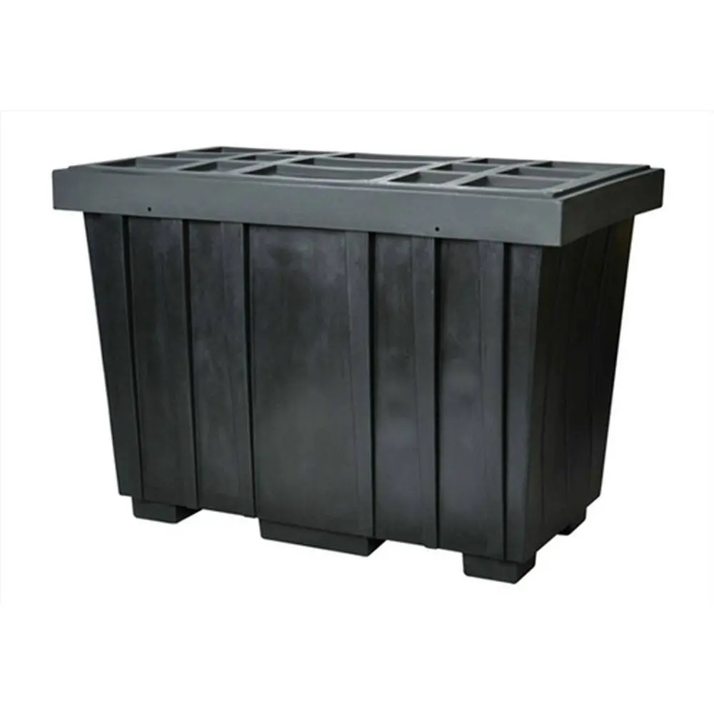 Spill Kit Box W/ Lid Black 220 Gallon 1