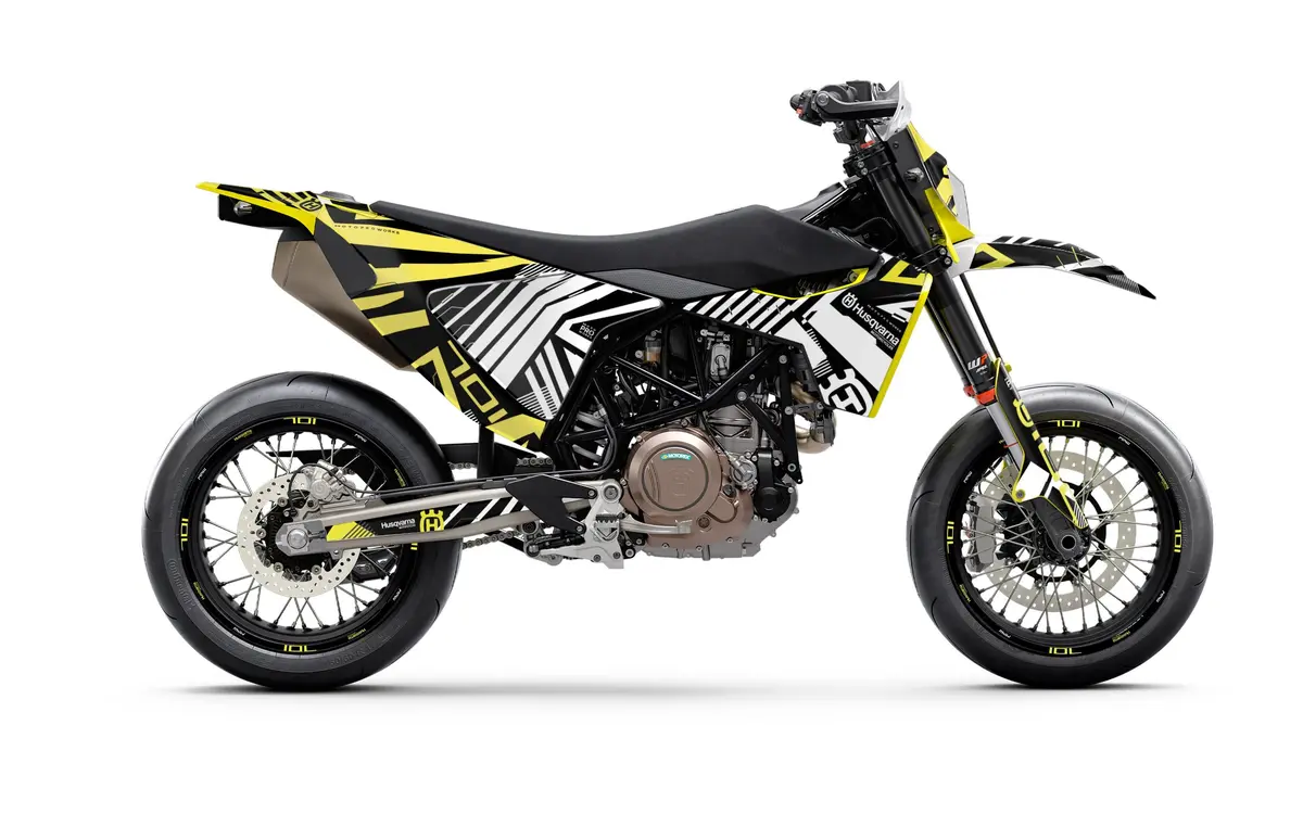 Husqvarna 701 Graphics - "Edgerunner" (White) 1