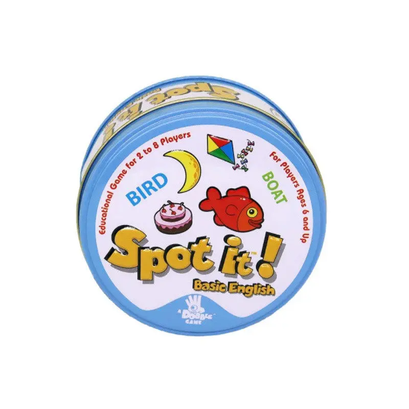 Jogo De Tabuleiro Spot It Inglês Basico 1