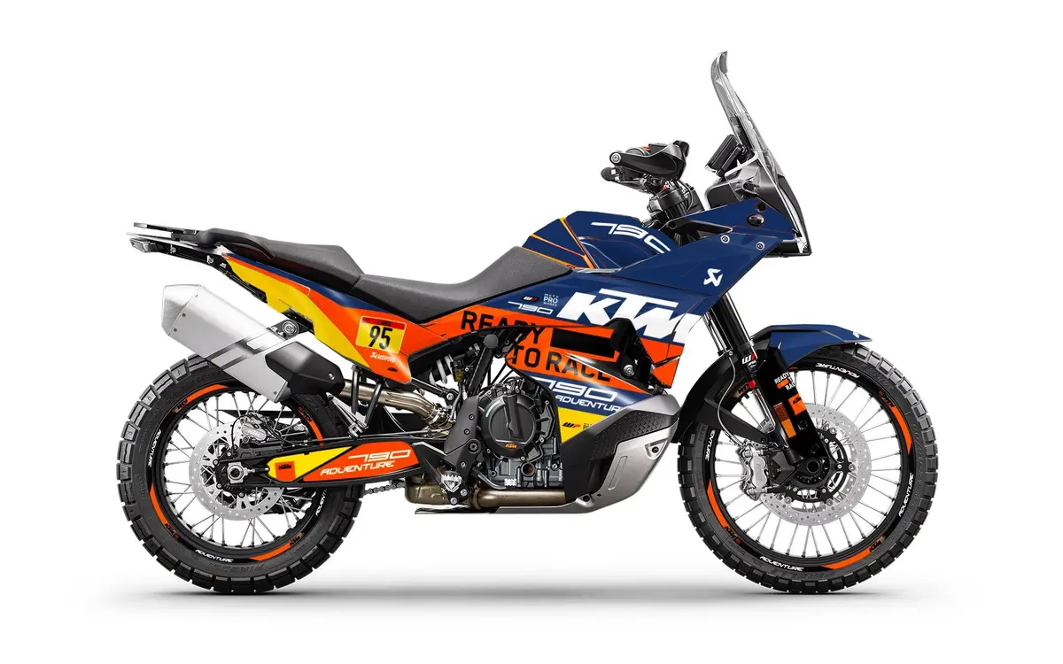 Ktm 790/890 Adventure R/S Graphics - "Explorer" (Blue) 1