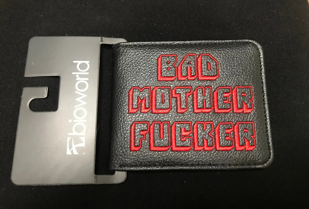 Carteira Bad Mother Fucker 2 1