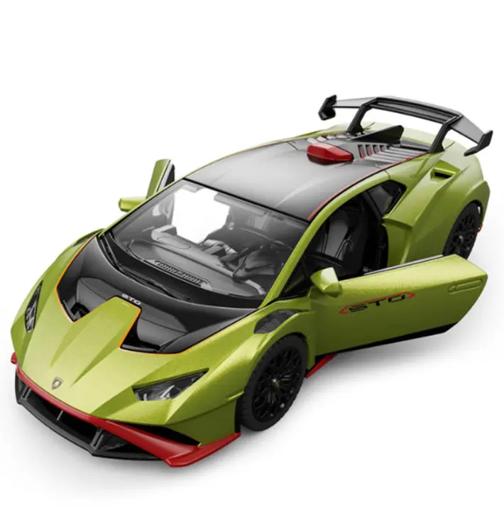 Carro Colecionável Lamborghini Huracan Sto Escala 1:24 1