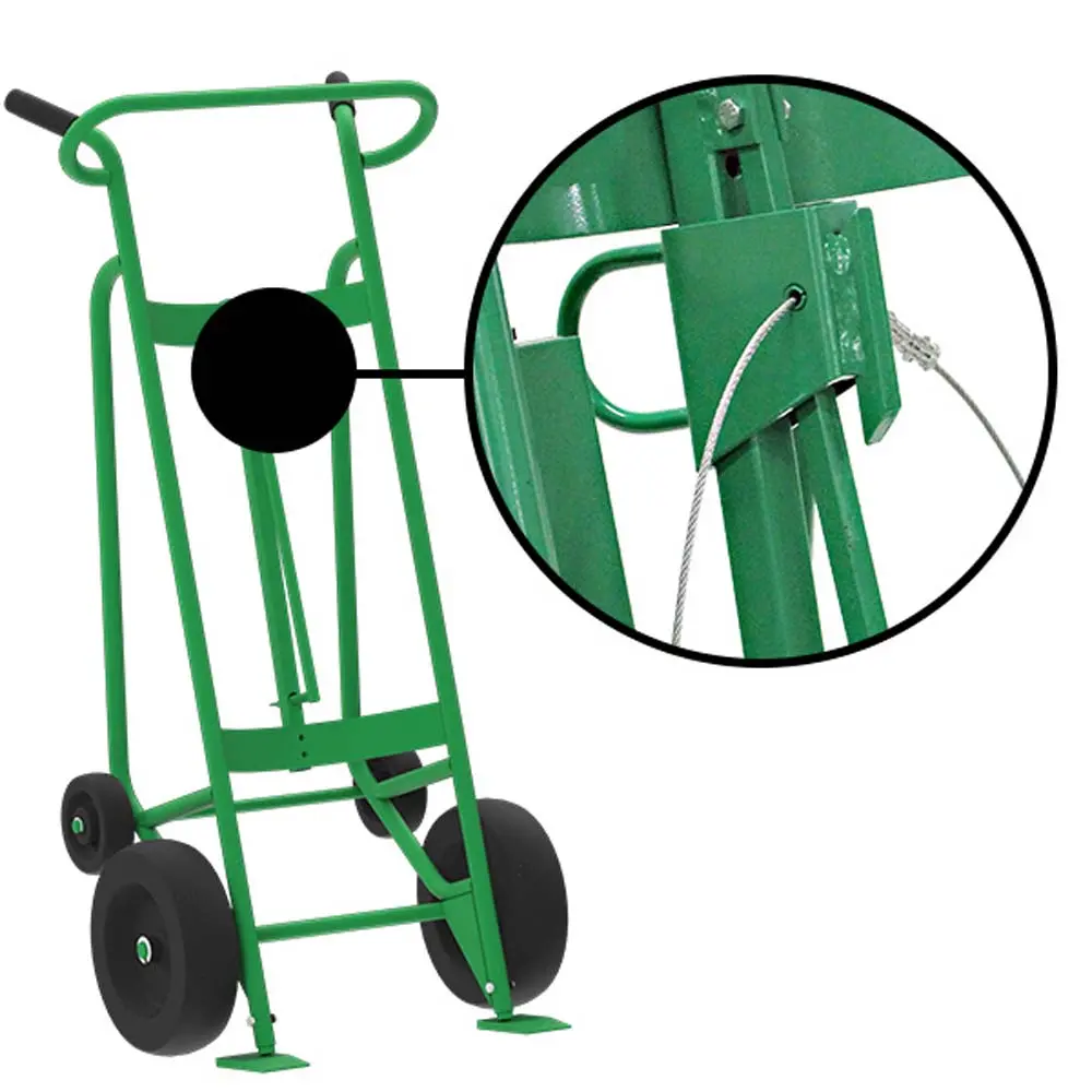 Valley Craft Steel 4-Wheel Drum Hand Trucks 2