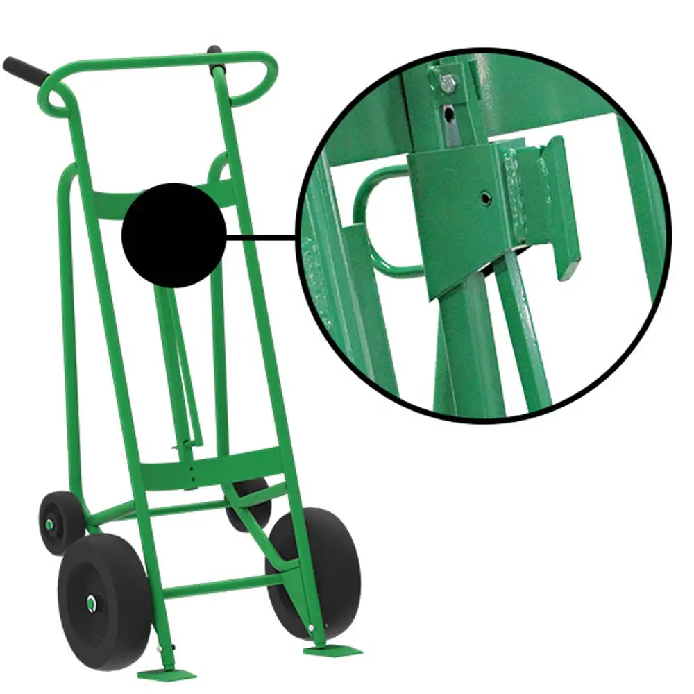 Valley Craft Steel 4-Wheel Drum Hand Trucks 3