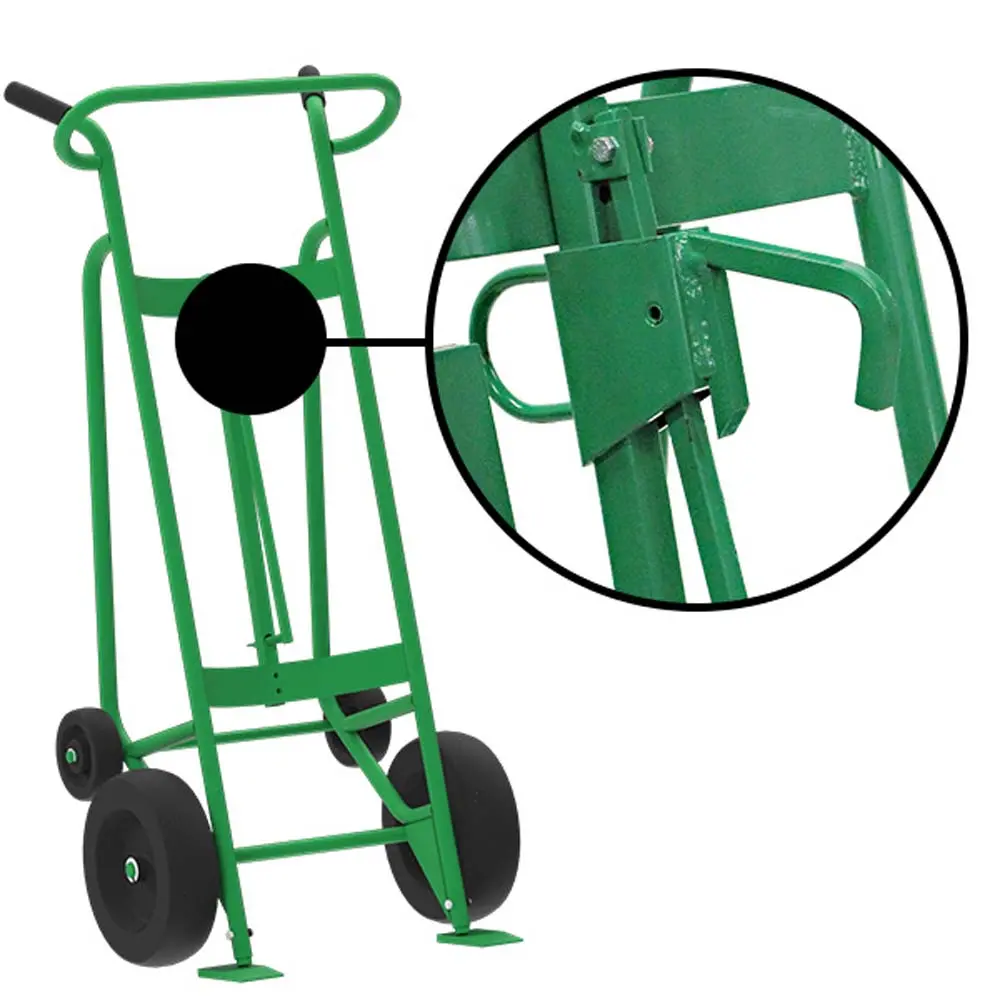 Valley Craft Steel 4-Wheel Drum Hand Trucks 4