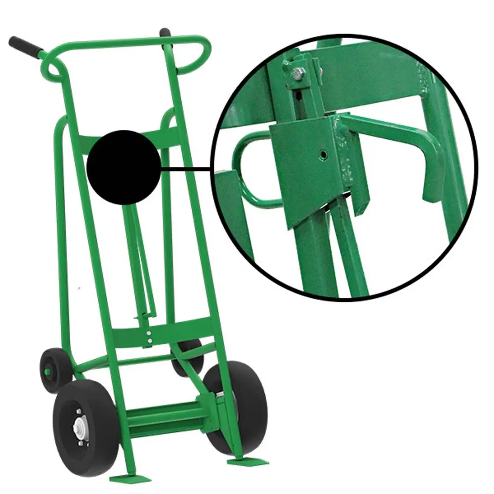 Valley Craft Steel 4-Wheel Drum Hand Trucks 22