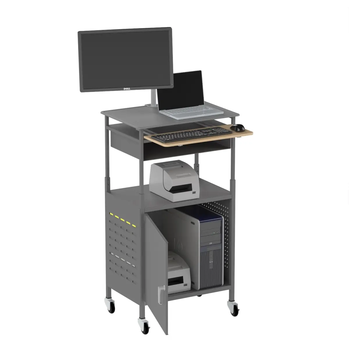 Valley Craft Mobile Shop Tech Desk, Deluxe 1