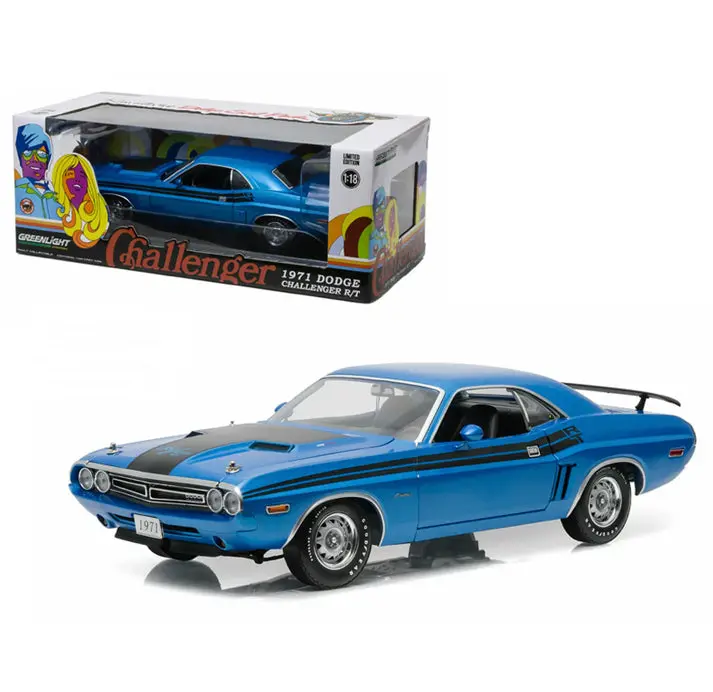 Carro Colecionável 1970!Dodge Challenger T/A Escala 1:24 1