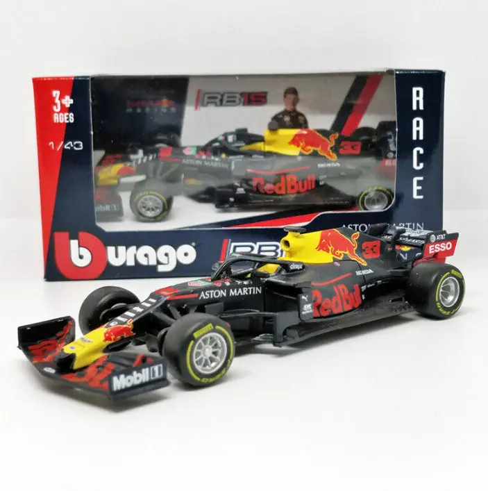 Carro Colecionável Red Bull Racing Tag Heuer Rb13 # 33 1