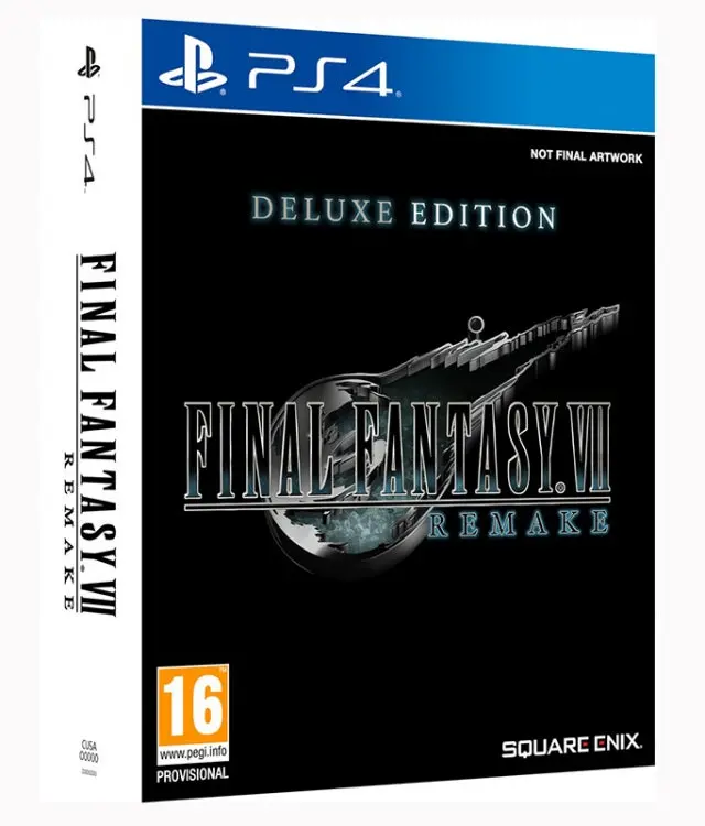 Final Fantasy Vii Remake Deluxe Edition (Em Português)  - Novo - Ps4 1