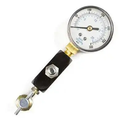 Fox 0-600Psi Schrader Style Nitrogen Filler Gauge 1