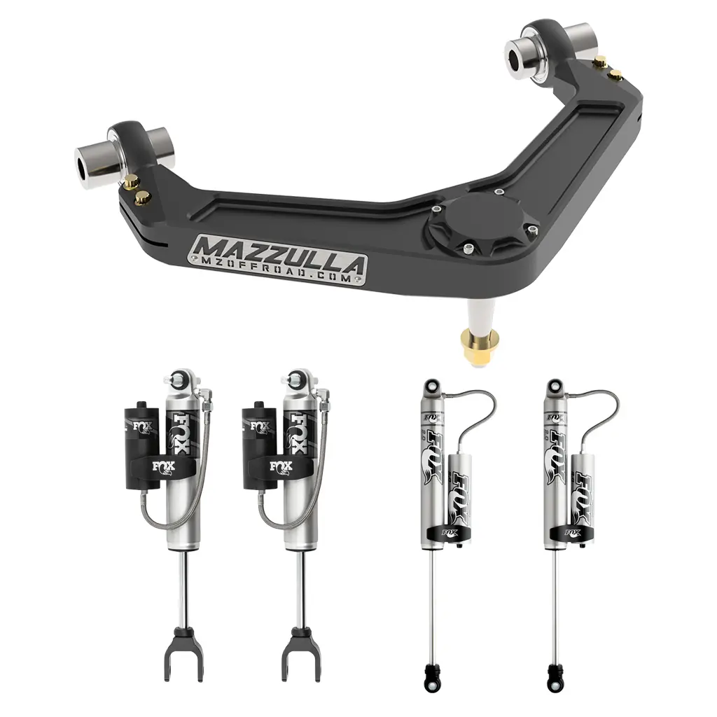 2020+ Chevy/Gmc 2500/3500 Hd Billet Upper Control Arms / Desert Series / Mzs-C1-6 / Suspension Package / Fox 2.0 3