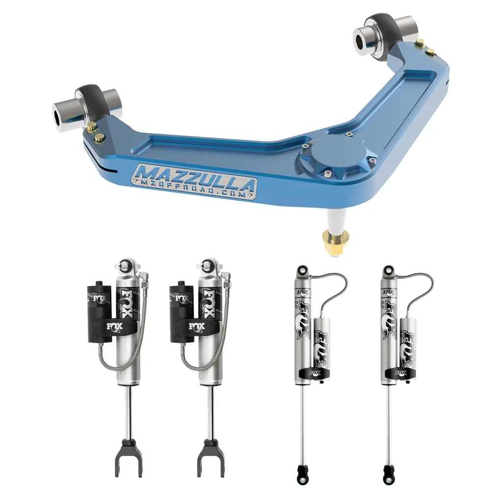 2020+ Chevy/Gmc 2500/3500 Hd Billet Upper Control Arms / Desert Series / Mzs-C1-6 / Suspension Package / Fox 2.0 2