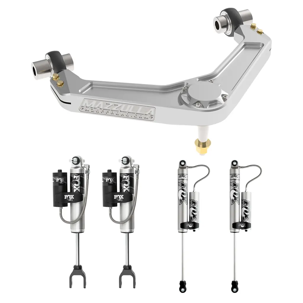 2011-2019 Chevy/Gmc 2500/3500 Hd Billet Upper Control Arms / Desert Series / Mzs-C1-5 / Suspension Package / Fox 2.0 1