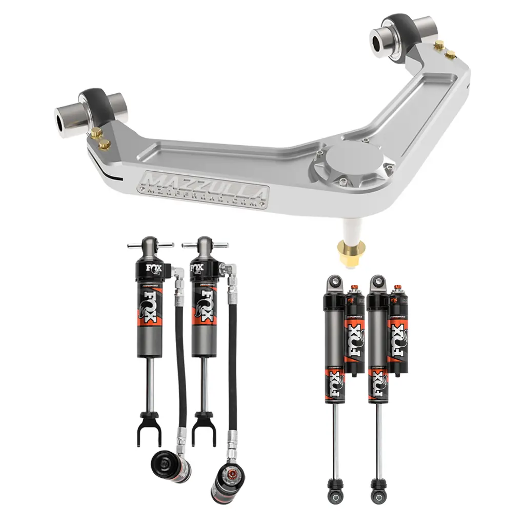 2020+ Chevy/Gmc 2500/3500 Hd Billet Upper Control Arms / Desert Series / Mzs-C1-6 / Suspension Package / Fox 2.5 1
