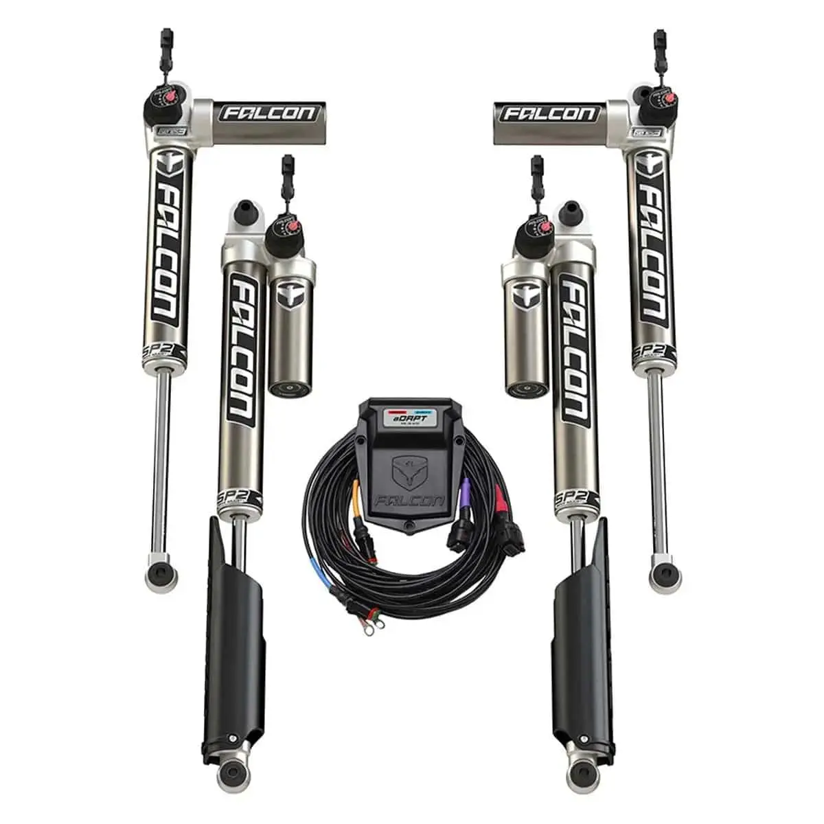 Falcon Shocks Jeep Jl Sp2 3.5 Adapt Piggyback Shock Kit 1