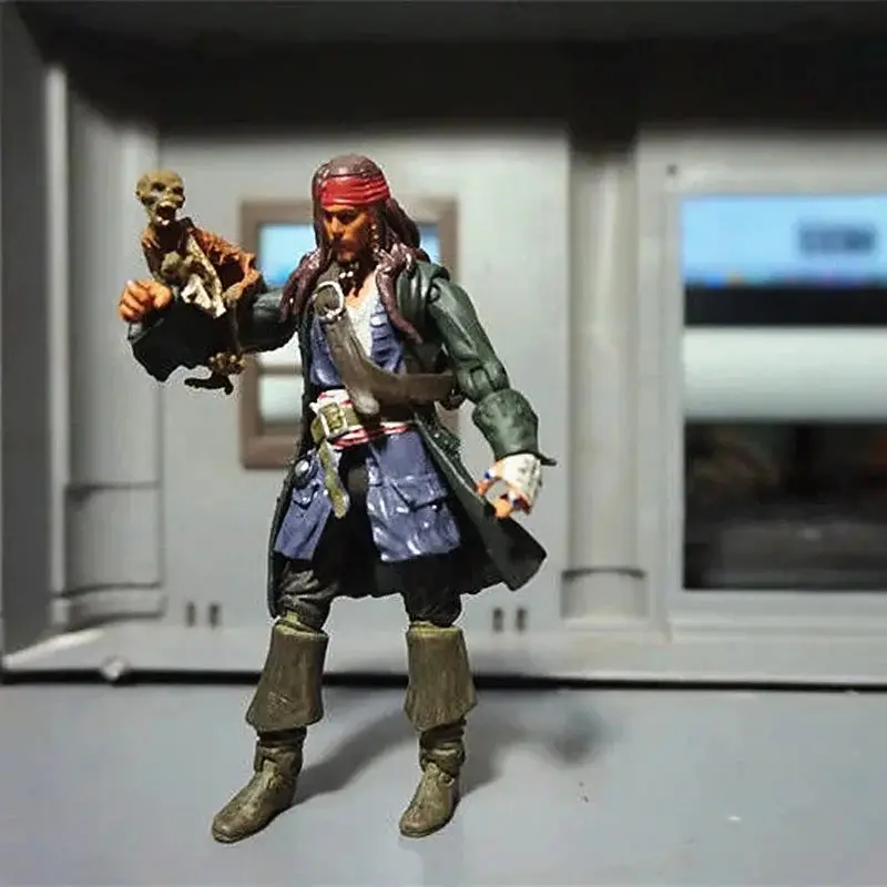 Figurinha De Ação Jack Sparrow - Piratas Das Caraíbas 1