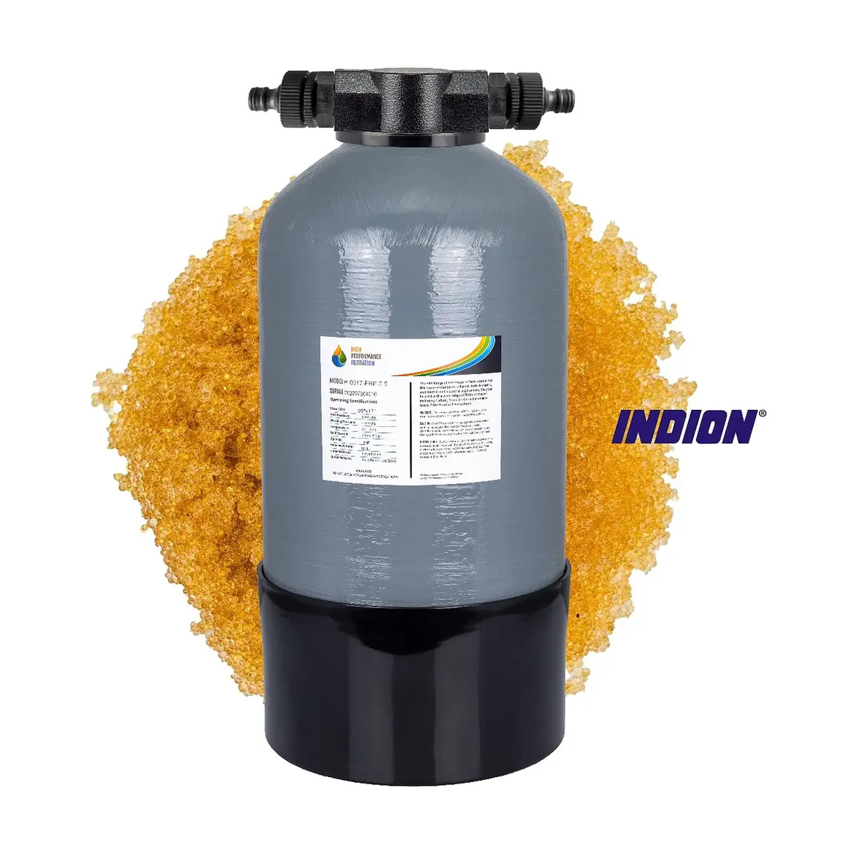 Filter Systems Australia Anti-Scale Spot Free Rinse De-Ionising Media Vessel System 9" X 17" (Gt1-112-Di) (*) 1