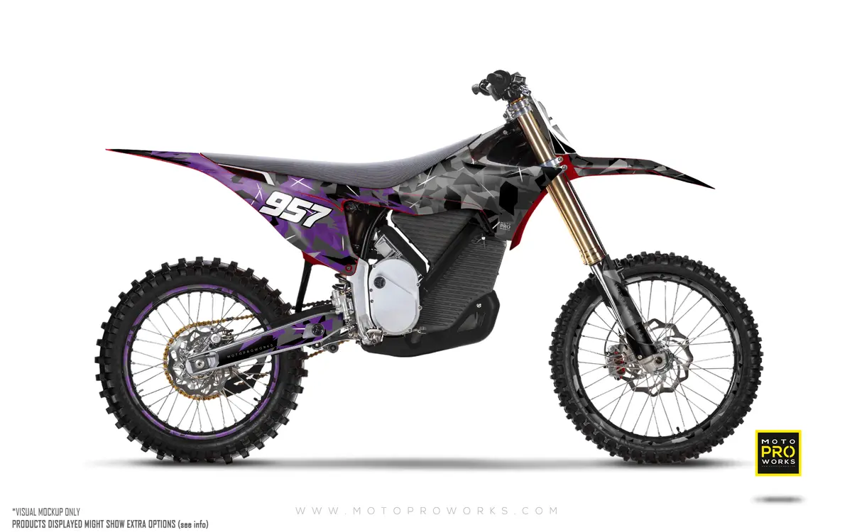 Stark Future - Varg Graphics - "Flake" (Black/Purple) 1