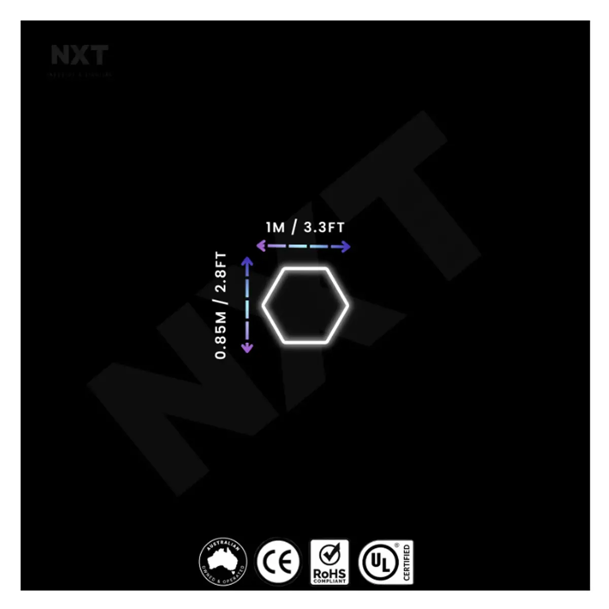 Flexspec Nxtbeam Hexagon / Honeycomb Lighting Kit 1