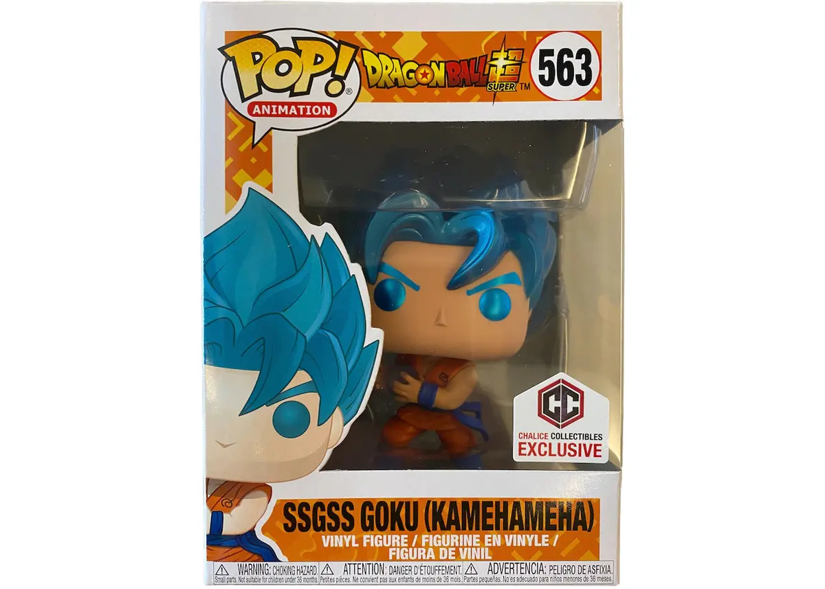Funko Pop Ssgss Goku Kamehameha-  Dragon Ball 1