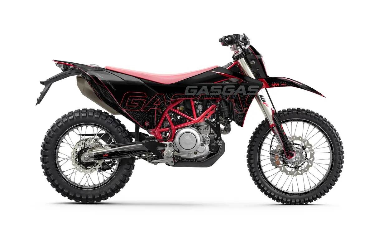 Gasgas Es 700 Graphics - "Motograph" (Black) 1