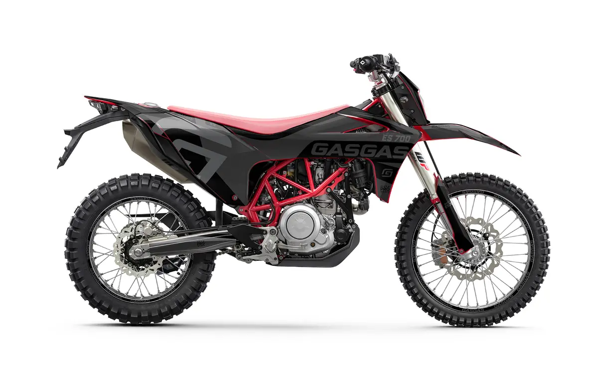 Gasgas Es 700 Graphics - "Torque" (Black) 1