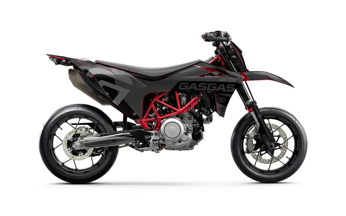 Gasgas Sm 700 Graphics - "Torque" (Black) 1