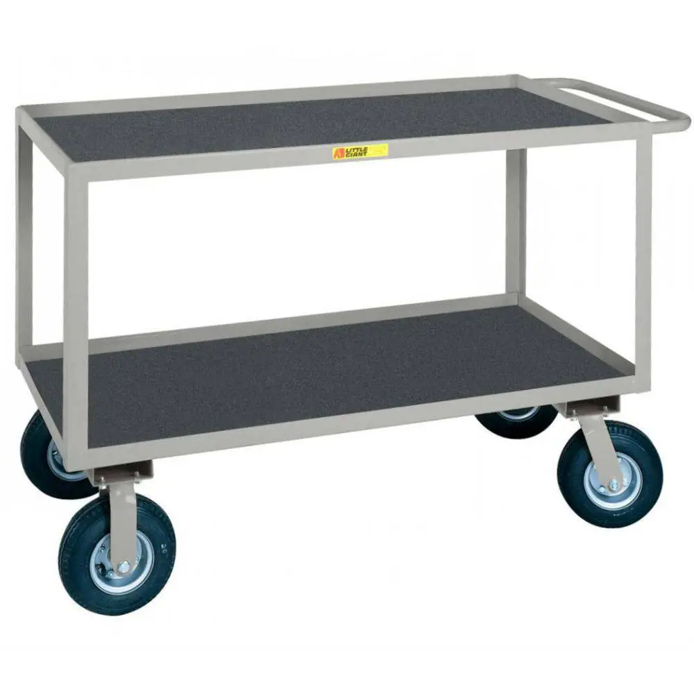 Flush Handle Instrument Cart (Non-Slip Vinyl Top W/ Lip) 1
