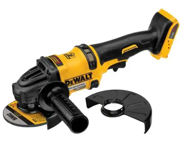 Dewalt Flexvolt 60-Volt Max Cordless Brushless 4-1/2 In. Angle Grinder With Kickback Brake (Tool-Only) 1