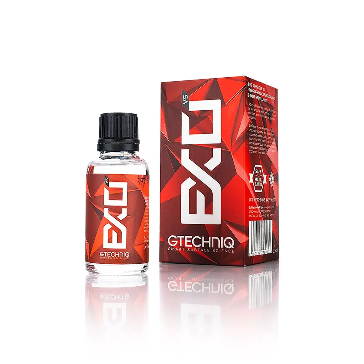 Gtechniq Exov5 Ultra Durable Hydrophobic Coating - 30Ml/50Ml 1