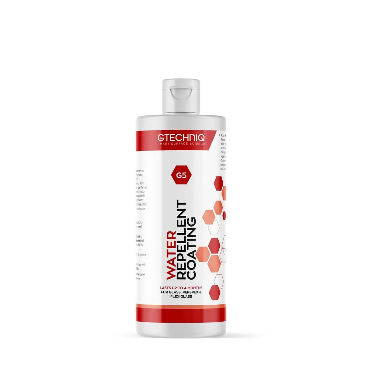 Gtechniq G5 Water Repellent Coating Glass And Perspex 4 Months Durability - 100Ml 1