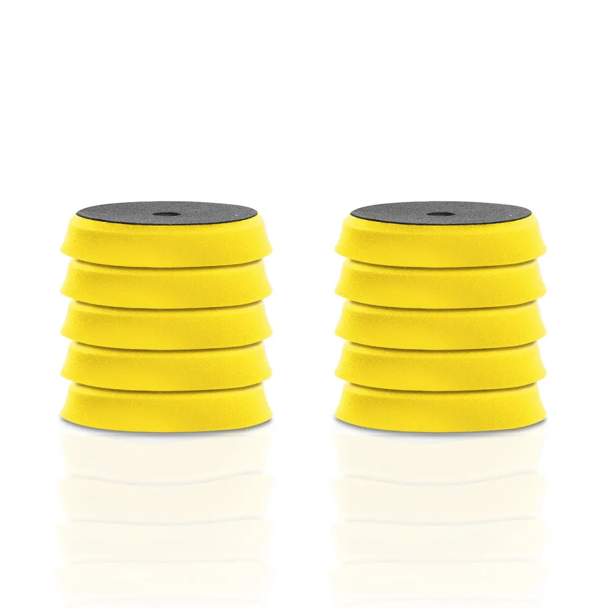 Apex Customs 7" German Foam Yellow Medium Polishing Pad (For 6" Plates) 4
