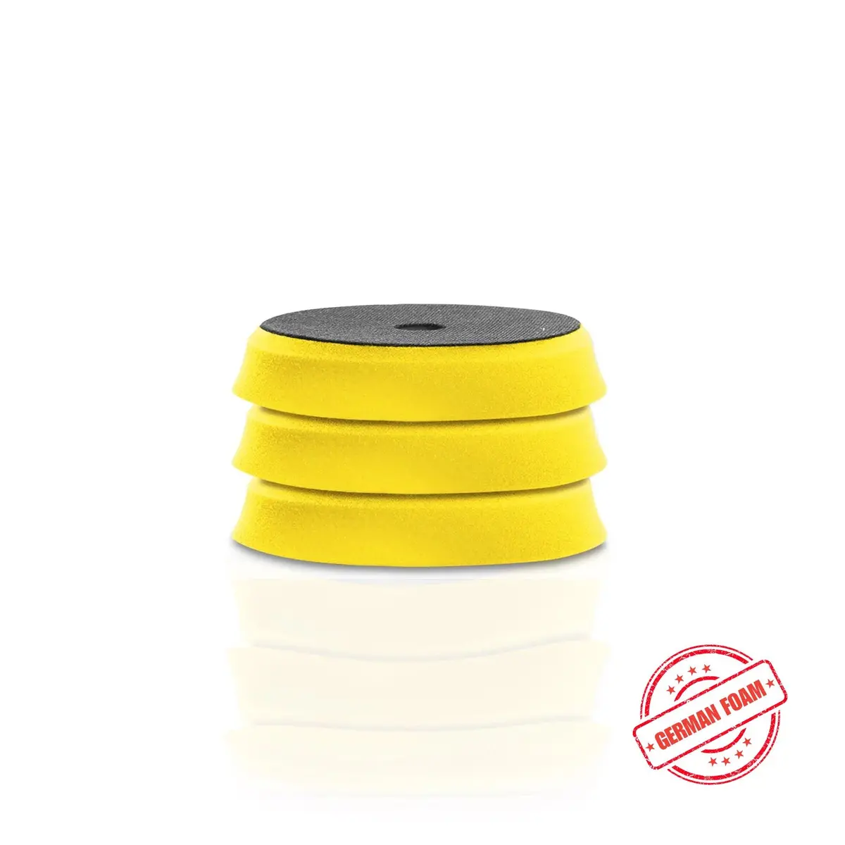 Apex Customs 7" German Foam Yellow Medium Polishing Pad (For 6" Plates) 2
