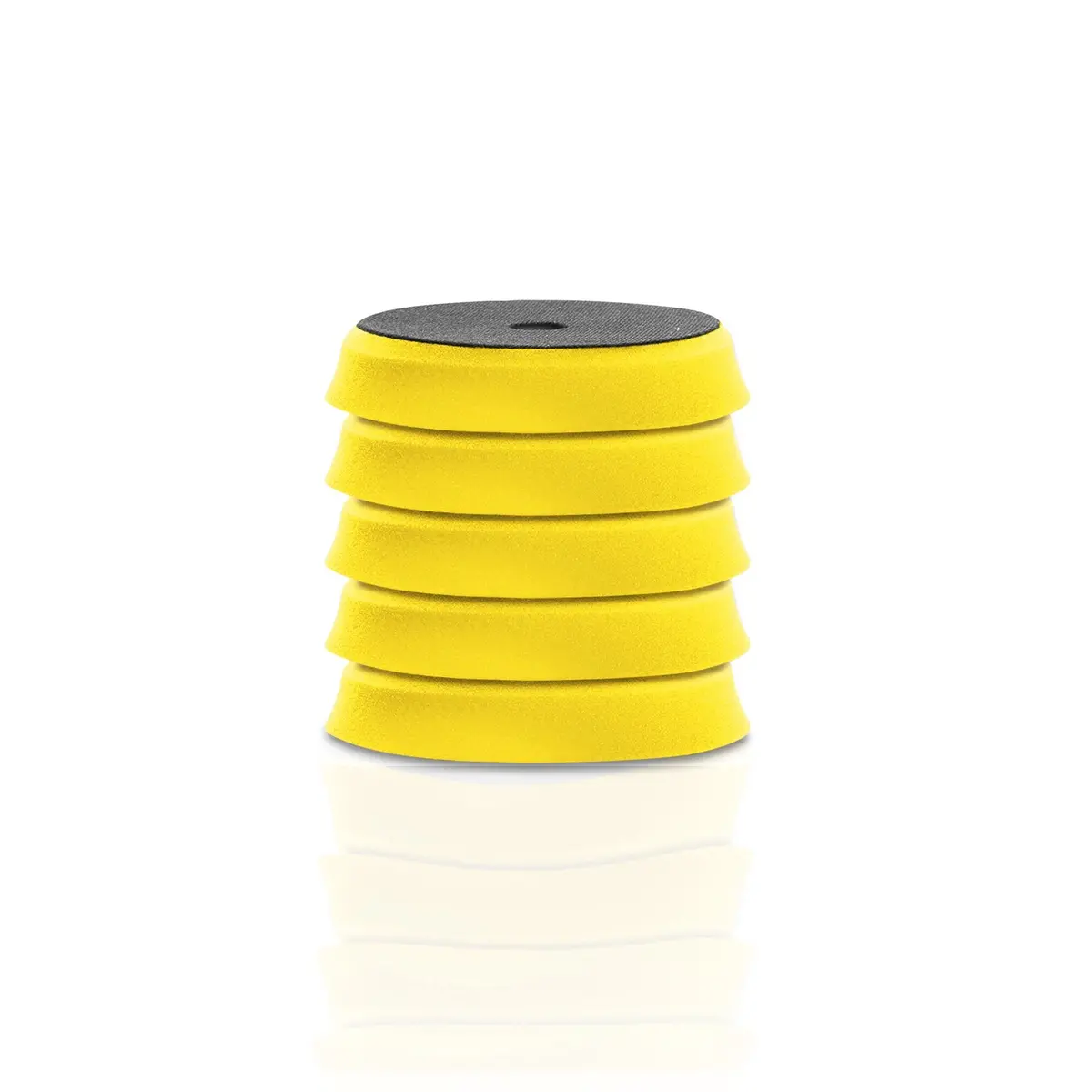 Apex Customs 7" German Foam Yellow Medium Polishing Pad (For 6" Plates) 3