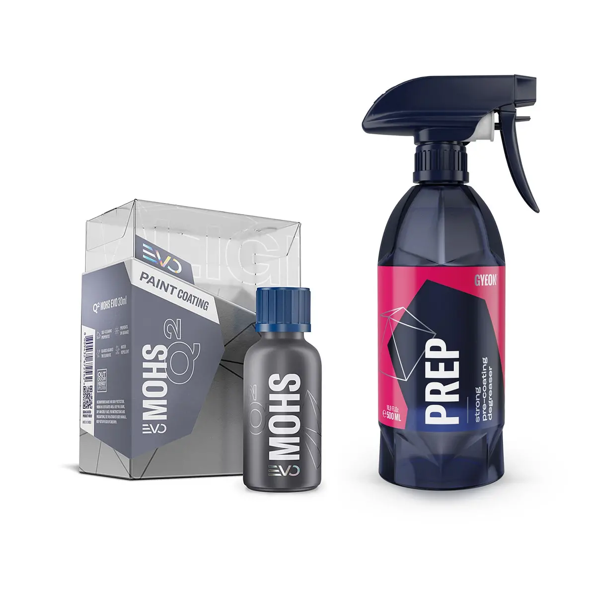 Gyeon Ceramic Coat - Prep & Seal Kit (Mohs Evo Light 30Ml/50Ml) (*) 1