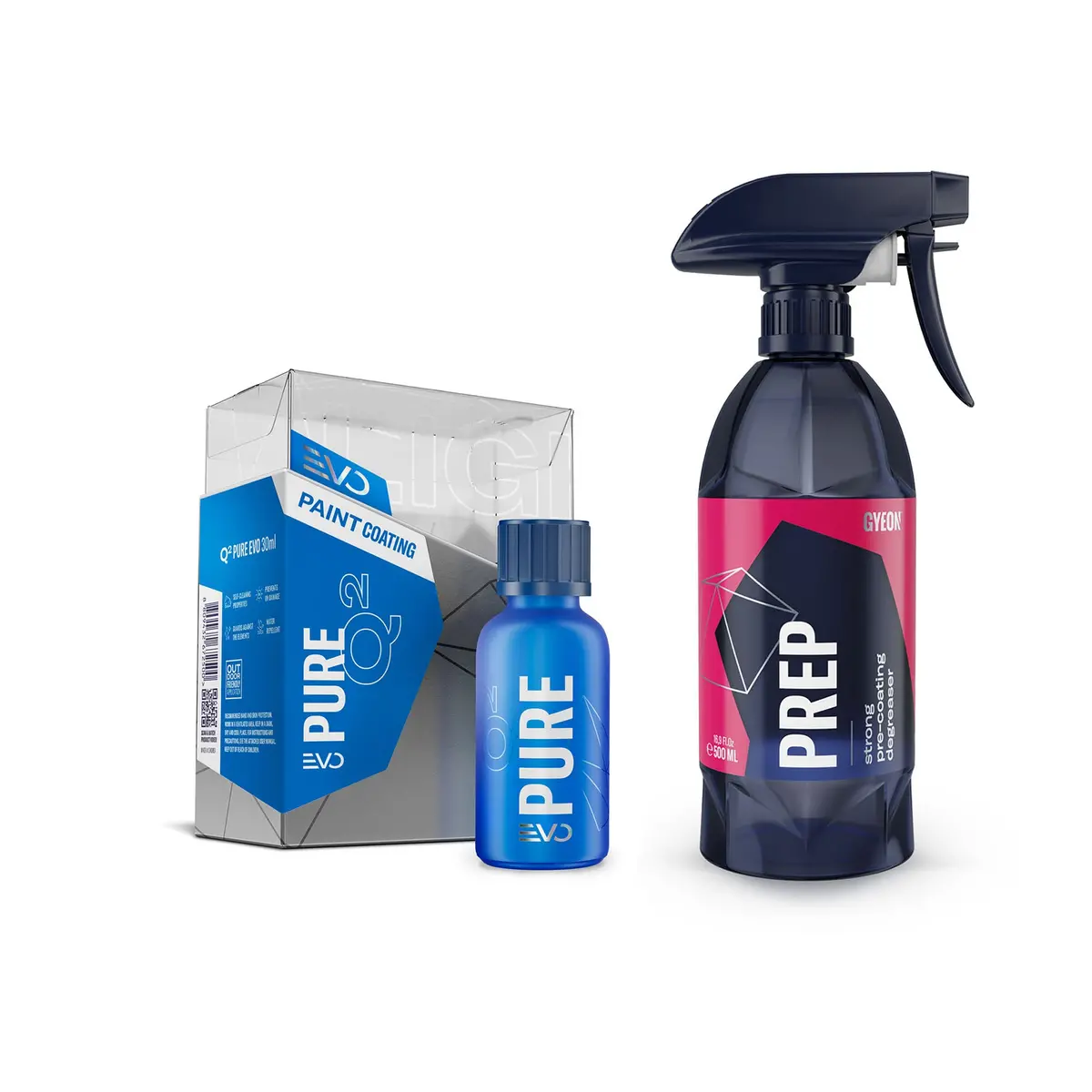 Gyeon Ceramic Coat - Prep & Seal Kit (Pure Evo Light 30Ml/50Ml) (*) 1