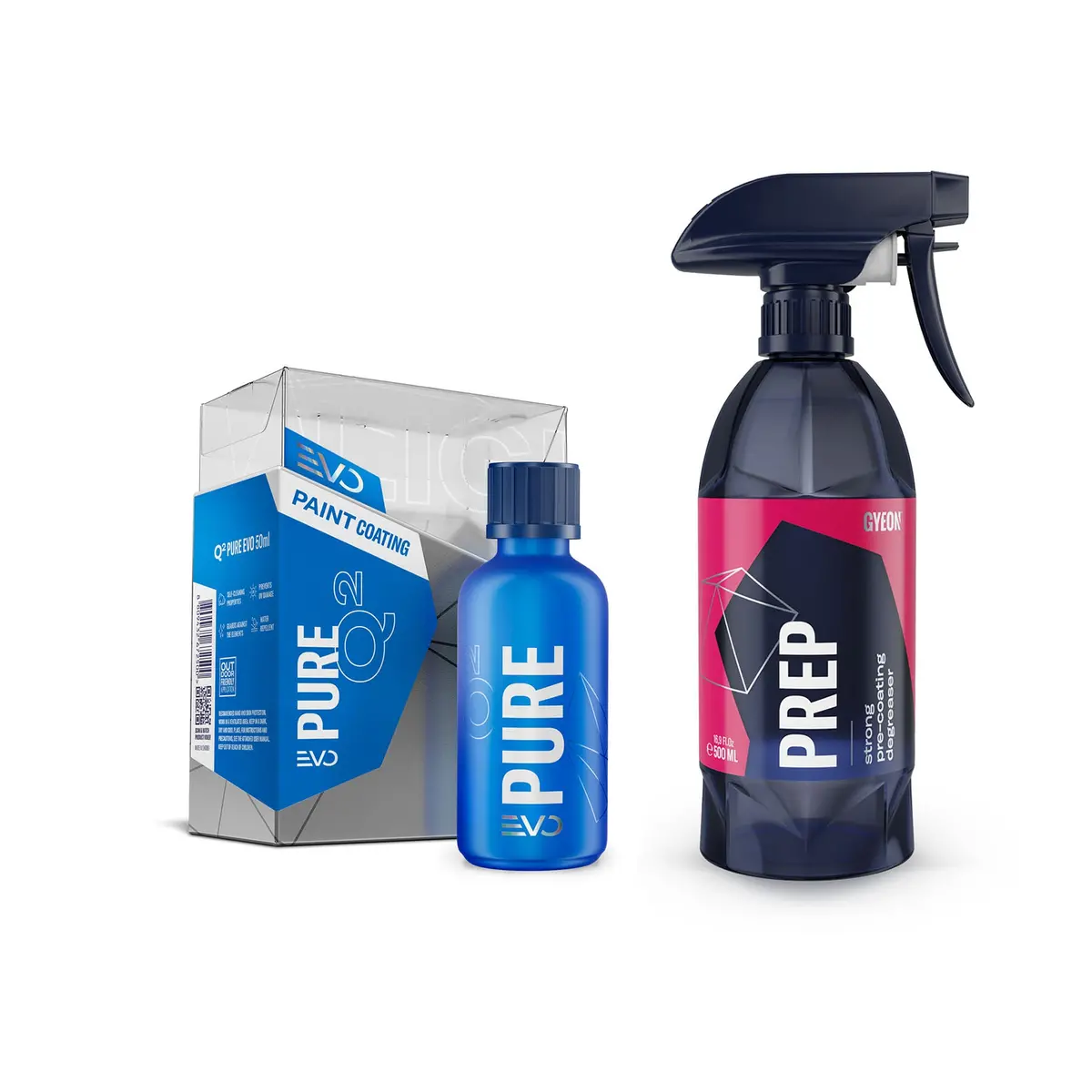 Gyeon Ceramic Coat - Prep & Seal Kit (Pure Evo Light 30Ml/50Ml) (*) 2