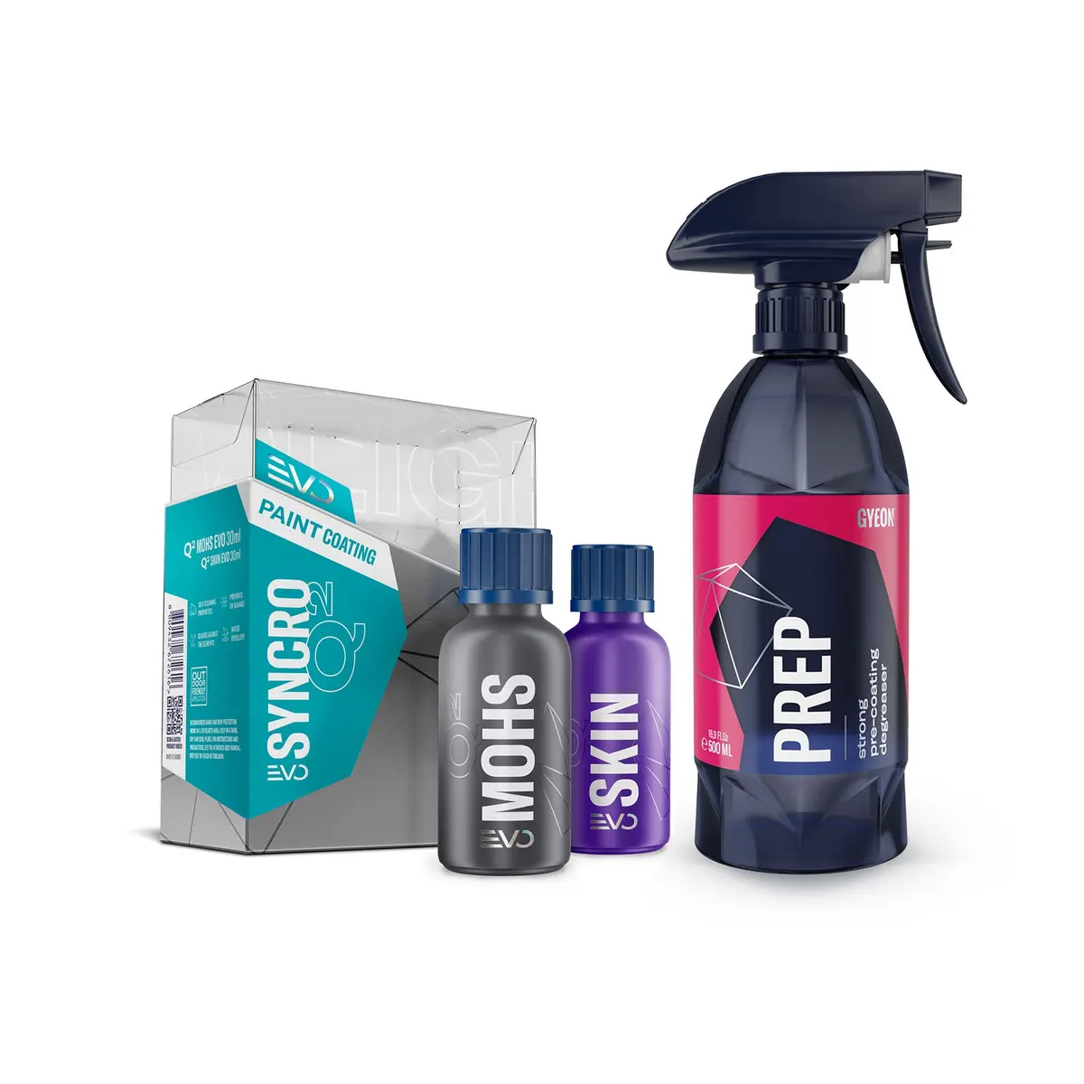 Gyeon Ceramic Coat - Prep & Seal Kit (Syncro Evo Light 30Ml/50Ml) (*) 1