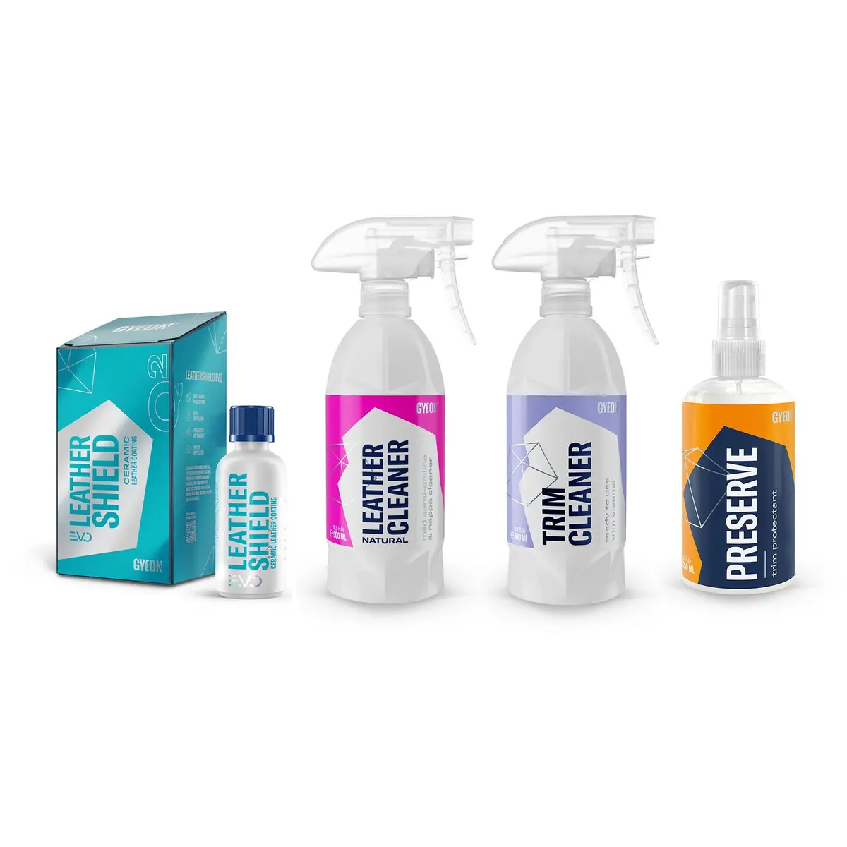Gyeon Interior Maintenance & Ceramic Coat Kit (Leather / Fabric) (*) 1